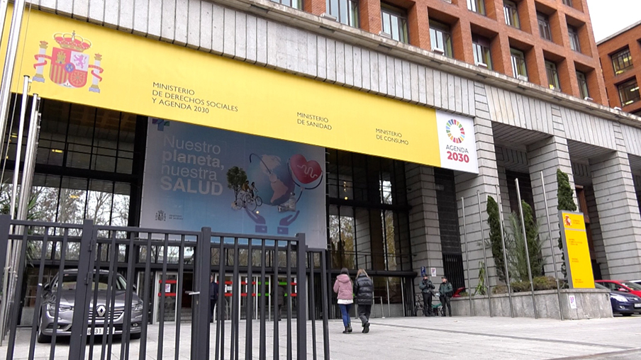 Fachada del Ministerio de Sanidad